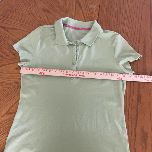 Glória Vanderbilt Golf Polo Shirt Women Sz M gently used - Picture 4 of 7